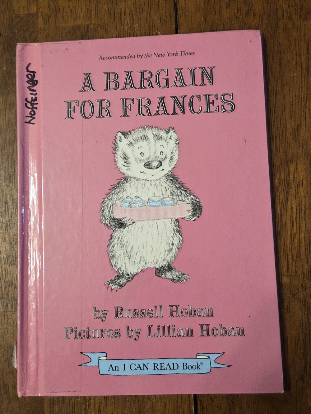 A Bargain for Frances by Russell Hoban Hardcover I Can Read Book Club Edition